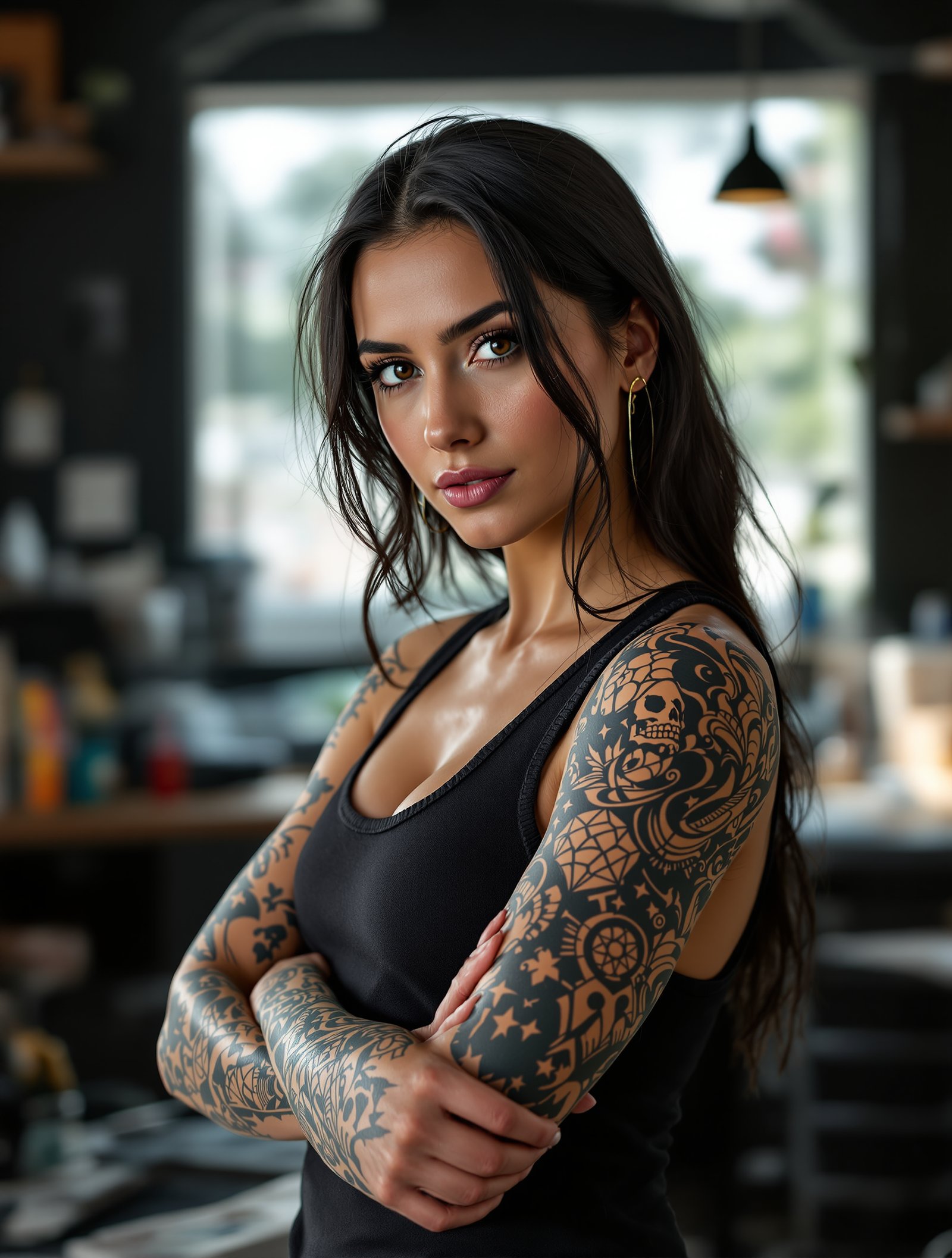 Odalys Reyes, tattoo artist: photo 1 of 3